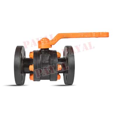 HDPE FLANGED BALL VALVE