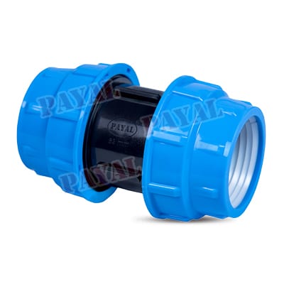 PP HDPE Compression Fitting Coupler