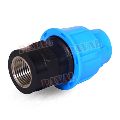 MDPE Compression Fitting Female Threaded Adapter SS 304 Thread