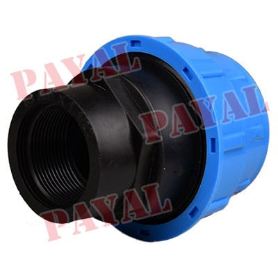 PP/ HDPE-Compression-Fitting-Female-Threaded-Adapter