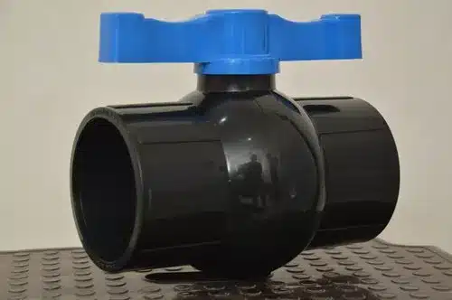 Black Polypropylene PVC Heavy PVC Ball Valve in India